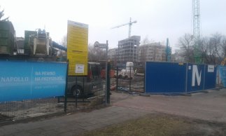 Budowa budynku mieszkalnego NAPOLLO, Generalny wykonawca - Mostostal Warszawa